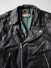 Load image into Gallery viewer, 1980&#39;s Italian Leather Biker Jacket - M/L
