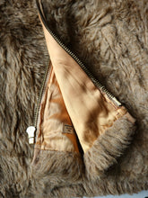 Load image into Gallery viewer, 1970s Sears Outerwear Hooded Teddy Jacket - L
