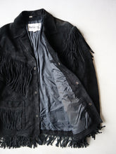 Load image into Gallery viewer, 1980&#39;s Wilsons Suede Leather Western Fringe Jacket - XL

