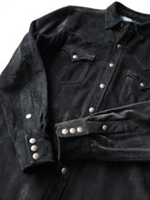 Load image into Gallery viewer, Polo Ralph Lauren Suede Leather Western Shirt - L
