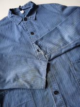 Load image into Gallery viewer, 1960s Thrashed German HBT Chore Jacket - L
