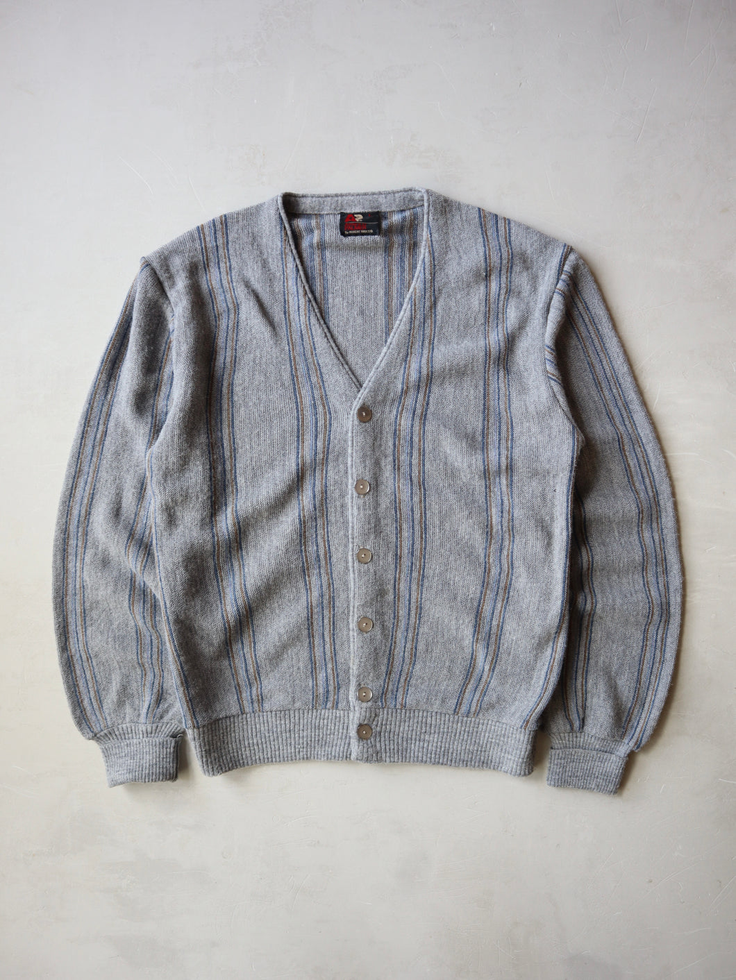 1980s Arnold Palmer Striped Cardigan - M