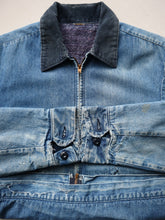 Load image into Gallery viewer, 1970s Distressed Big Ben Blanket Lined Denim Jacket - S
