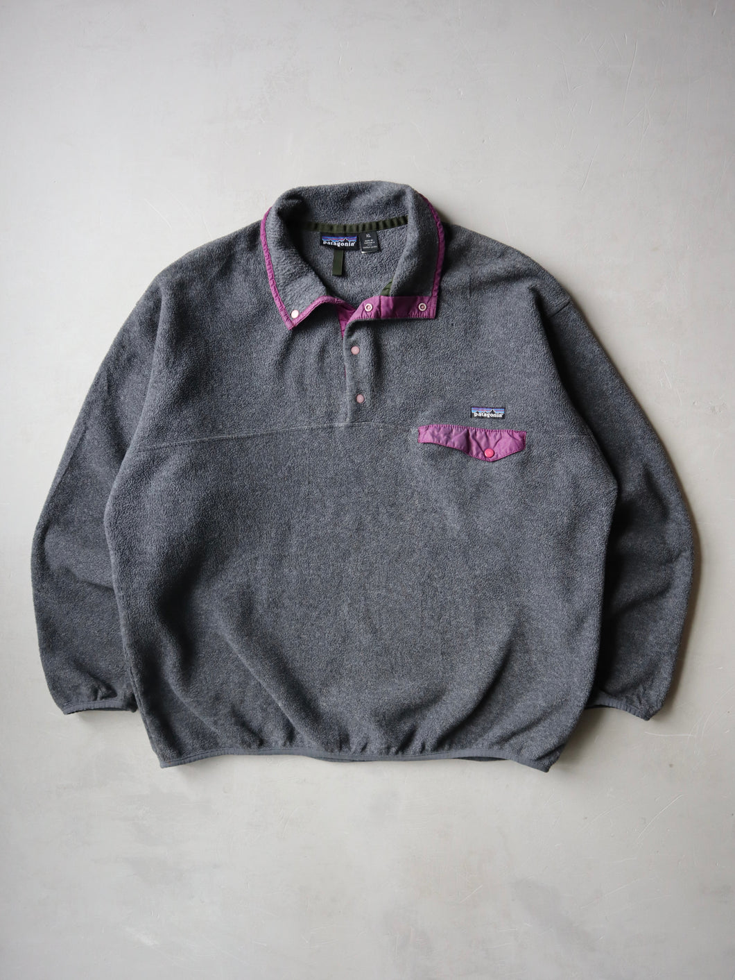 1990s Made in USA Patagonia Synchilla Fleece - XL