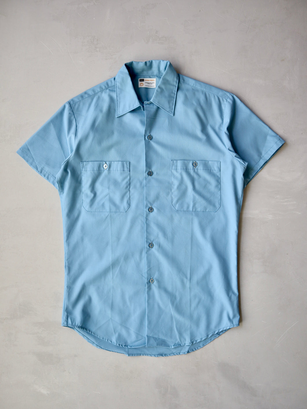 1960's Sears Perma-Prest Work Shirt - S/M